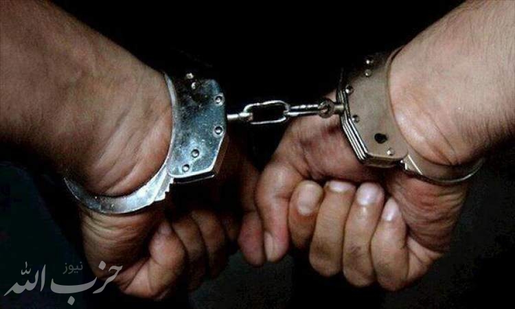 بازداشت دزد سیم و کابل