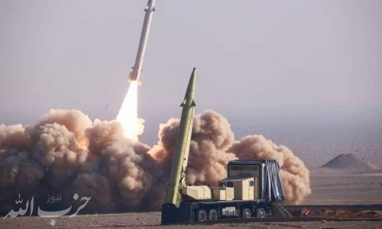 لحظه شلیک همزمان ۱۶ موشک بالستیک ایرانی