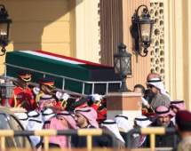 مراسم تشییع پیکر امیر کویت